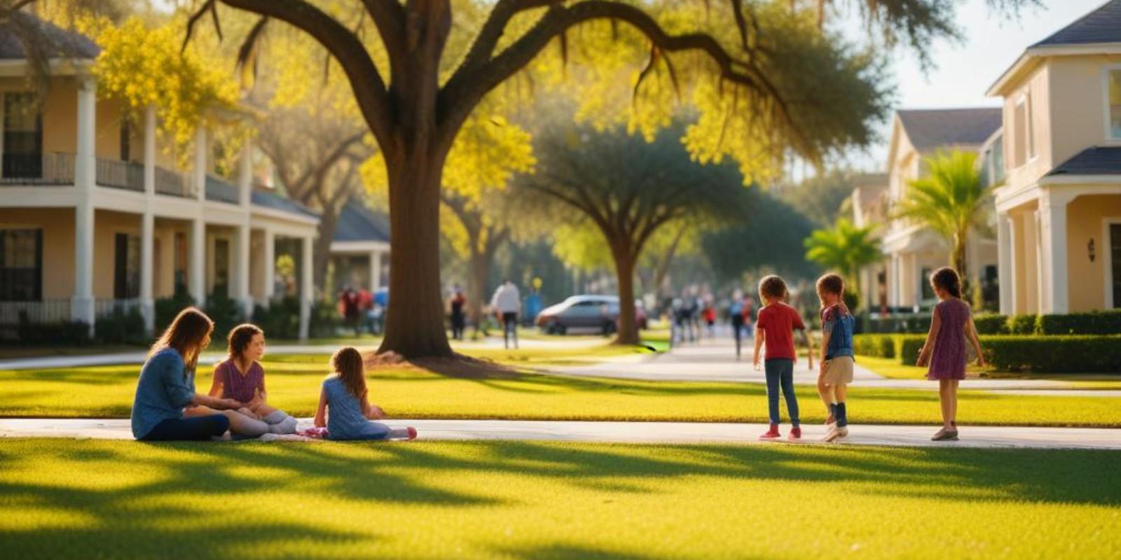 Zonas residenciales seguras para familias en Orlando